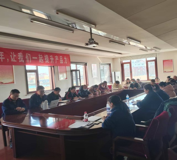 面食分公司員工進行產(chǎn)品質(zhì)量的培訓與考核