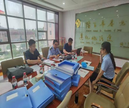 區(qū)應(yīng)急局聯(lián)合對(duì)隆鑫天潤開展安全執(zhí)法檢查